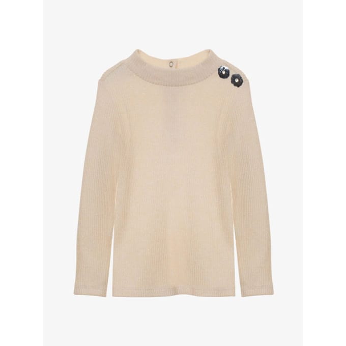 Patachou Meisjes top rib lurex