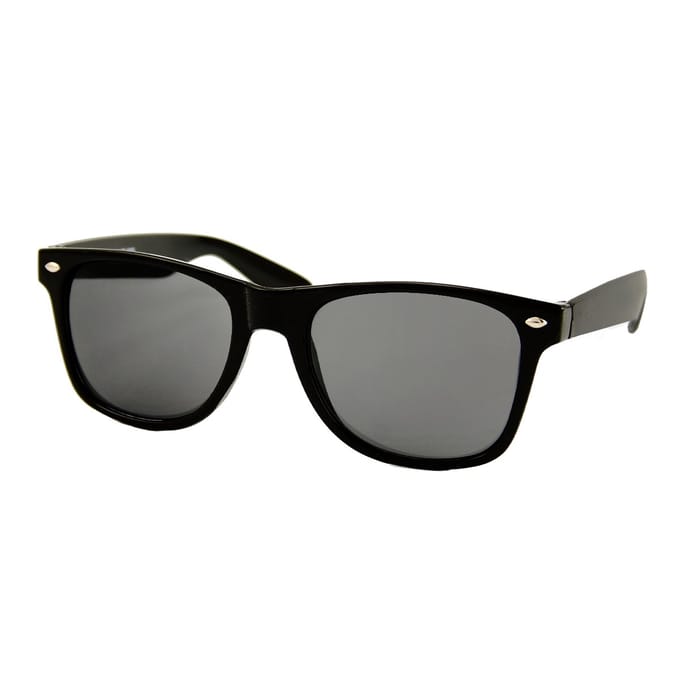 Loud and Clear® - Zwarte Zonnebril - Classic - Basic - Klassiek - Heren - Dames - Zwart