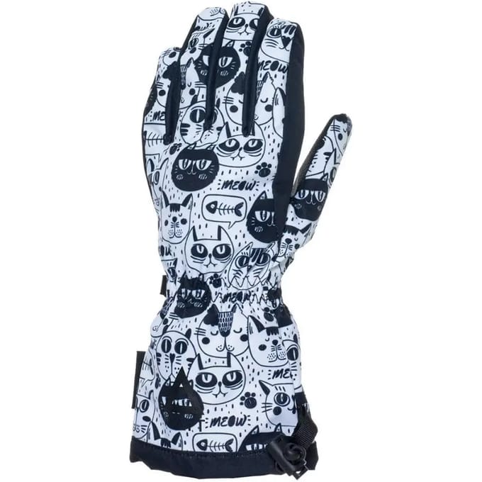 Kinderskihandschoenen MATT Tootex Black&White CatsPlus