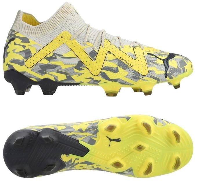 Puma Future Ultimate FG AG Voltage Pack Heren Sneakers Grijs Sedate-Grey Asfalt 107355-04 42.5