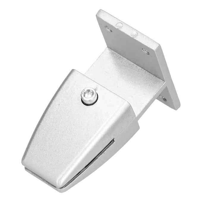 4 stuks Bureau Scherm Schot Klem T Type Aluminiumlegering Zilver Desktop Scheidingswand Beugel Houder voor gray