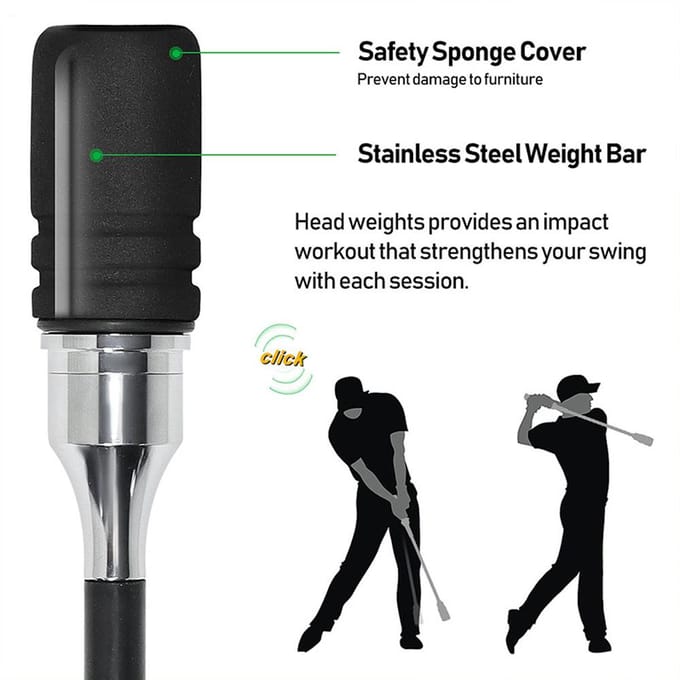 Rechtshandige Golf Swing Trainer Hulp Golf Grip Trainer Golf Tempo Trainer