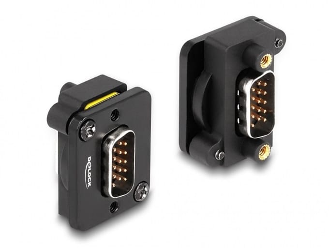 VGA (m) - VGA (m) D-type module (m-m) | zwart