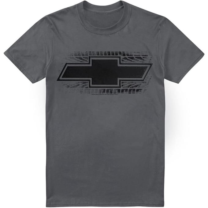 Chevrolet Unisex Volwassen Bowtie Burnout T-shirt S