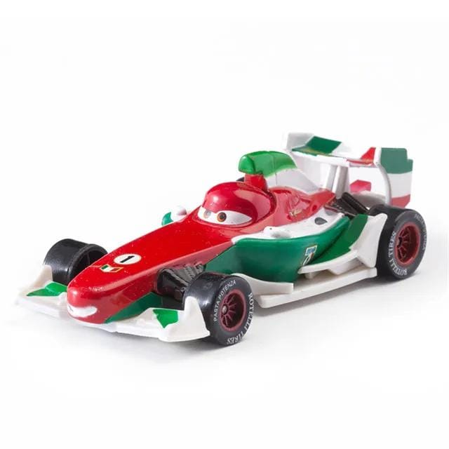 Auto speelgoed Pixar Lightning McQueen Jackson Storm Mater Sally Sheriff 1:55 Legering Diecast jongen Kerstcadeau red