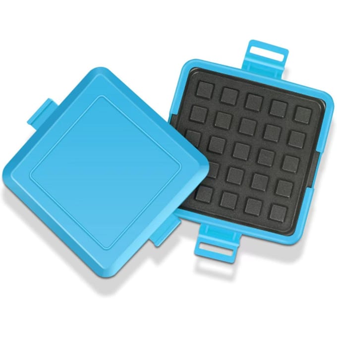 Plat à griller micro-ondes Croustillant Micro-ondes Petit-déjeuner Maker Gain de temps Rapide pour la cuisine L black