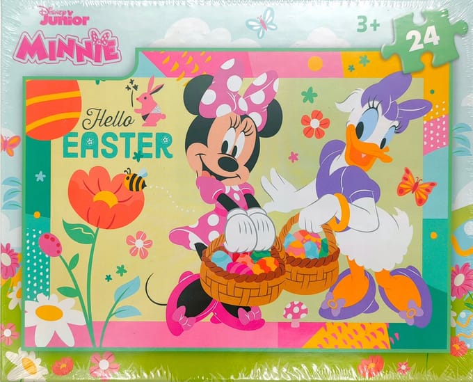 Minnie Mouse Puzzel 24 Stukjes - Vanaf 3 Jaar