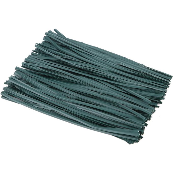150 pièces Fil d'attache torsadé de jardin Câble Jardinage Plante Support Fixe Câble black