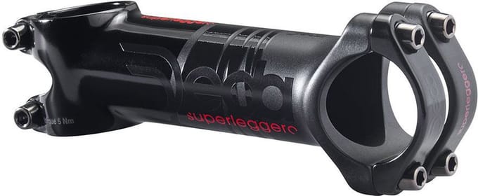 STUURPEN SUPERLEGGERO 130MM POLISH ON BLACK