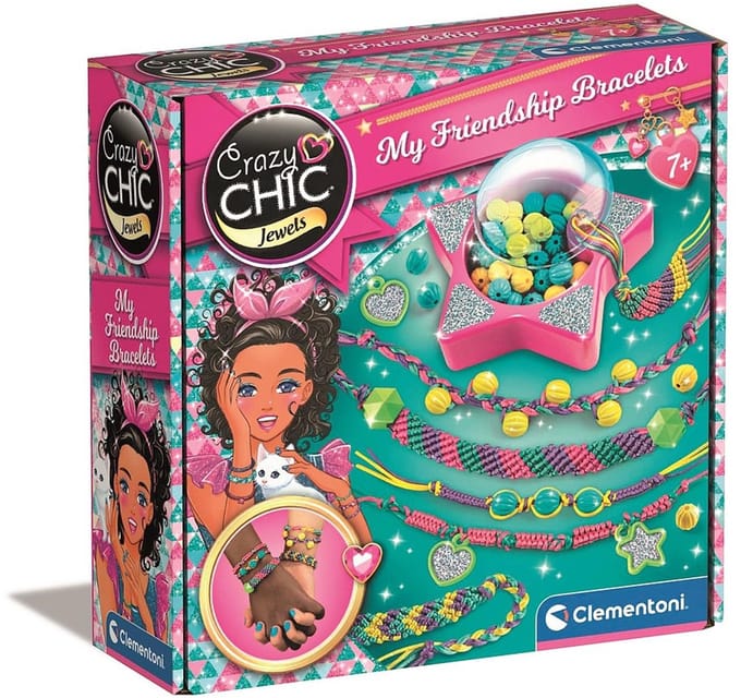 Crazy Chic Vriendschapsarmband maakt creatieve set Clementoni