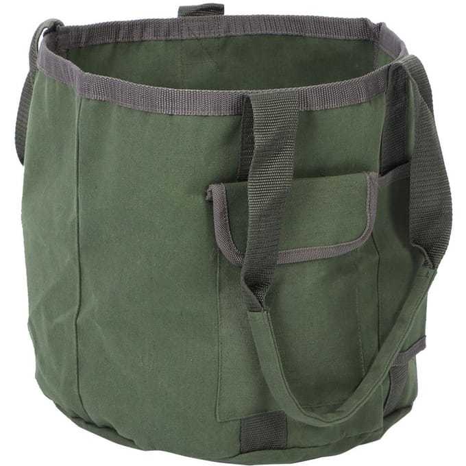 Waterdichte Tuingereedschapstas Pouch Draagbare Tuingereedschap Emmer Houder Organizer black