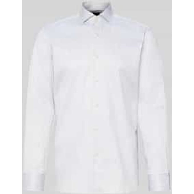Slim Fit businessoverhemd van puur katoen model 'HANK'