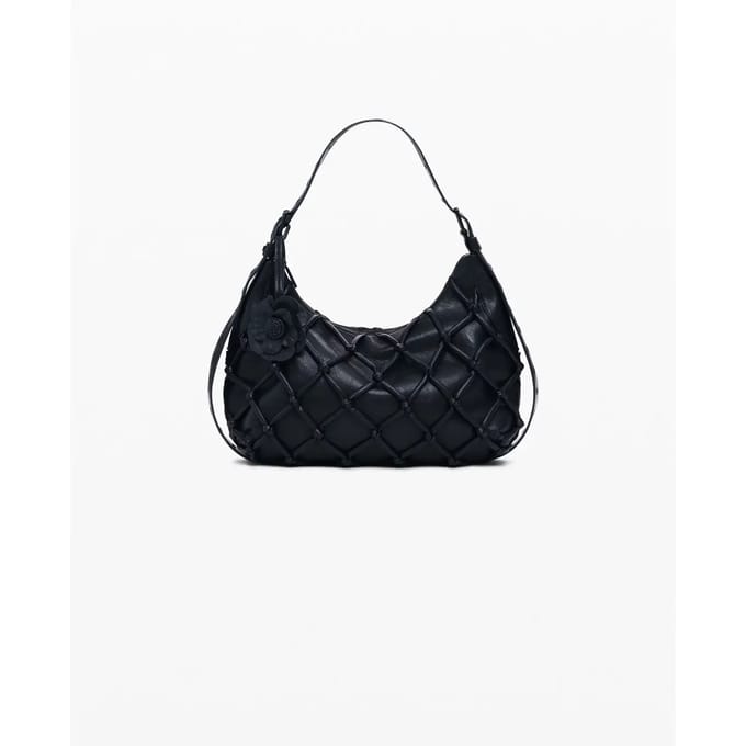 Desigual schoudertas Iridio Margot Shoulder Bag Black zwart