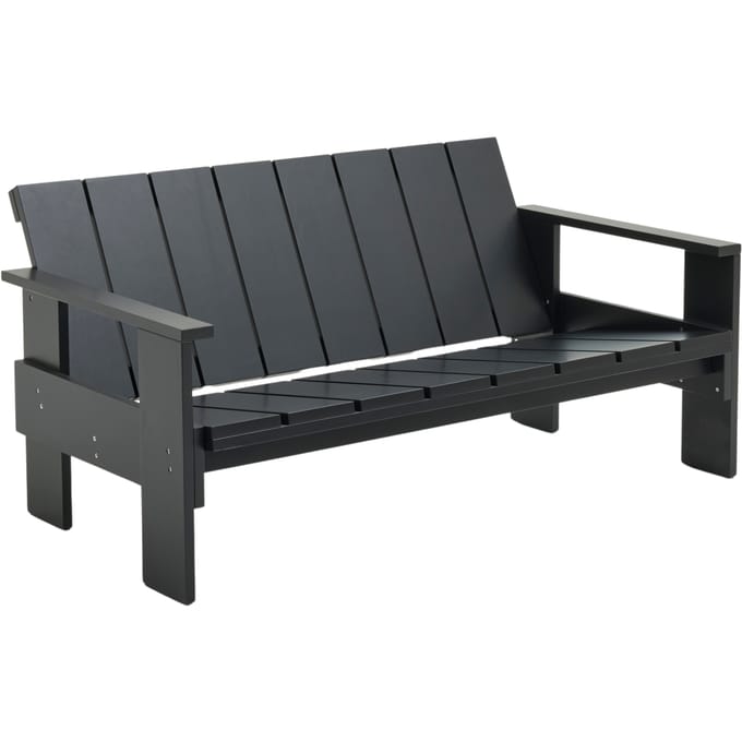 HAY Crate loungebank - black