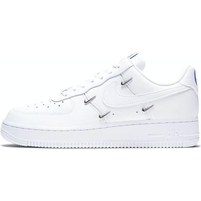 Nike Air Force 1 LX "White Metallic Swooshes" - Sneakers - Unisex - Maat 36 - Wit
