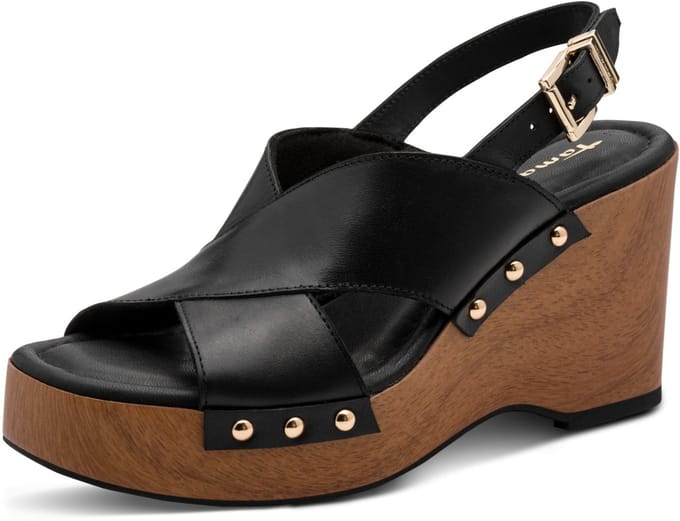 Sandalen met sleehak Tamaris Sandalen