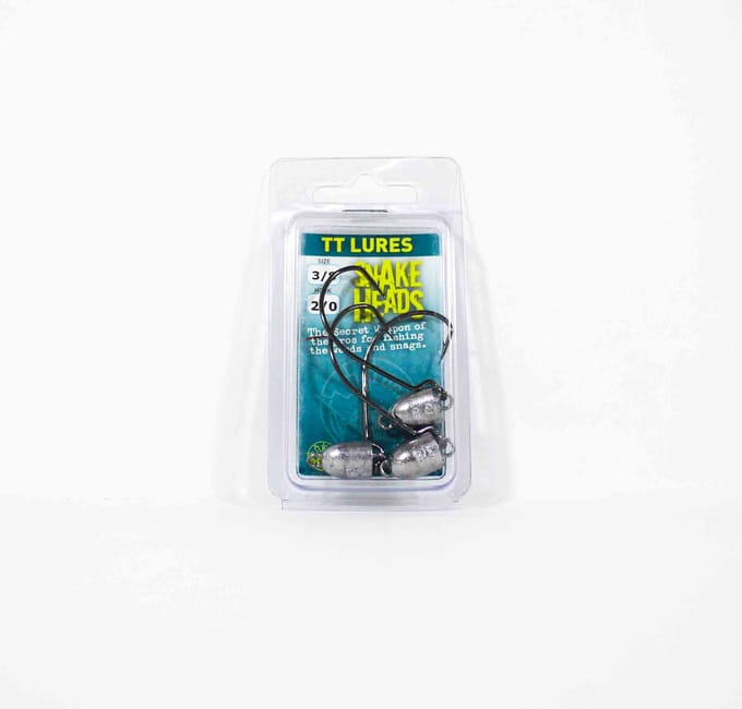 Tackle Tactics TT Snake Head Jig Head 3/8 oz 2/0 XH 3/verpakking (0664)