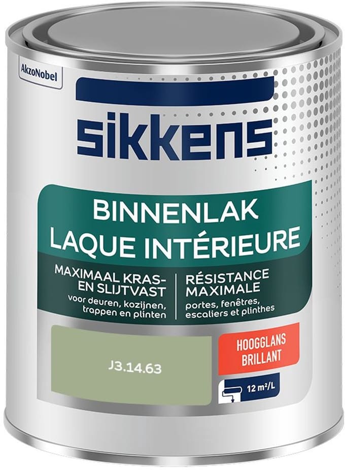 Sikkens - Binnenlak Hoogglans - J3.14.63 - Mengverf - 750 Ml