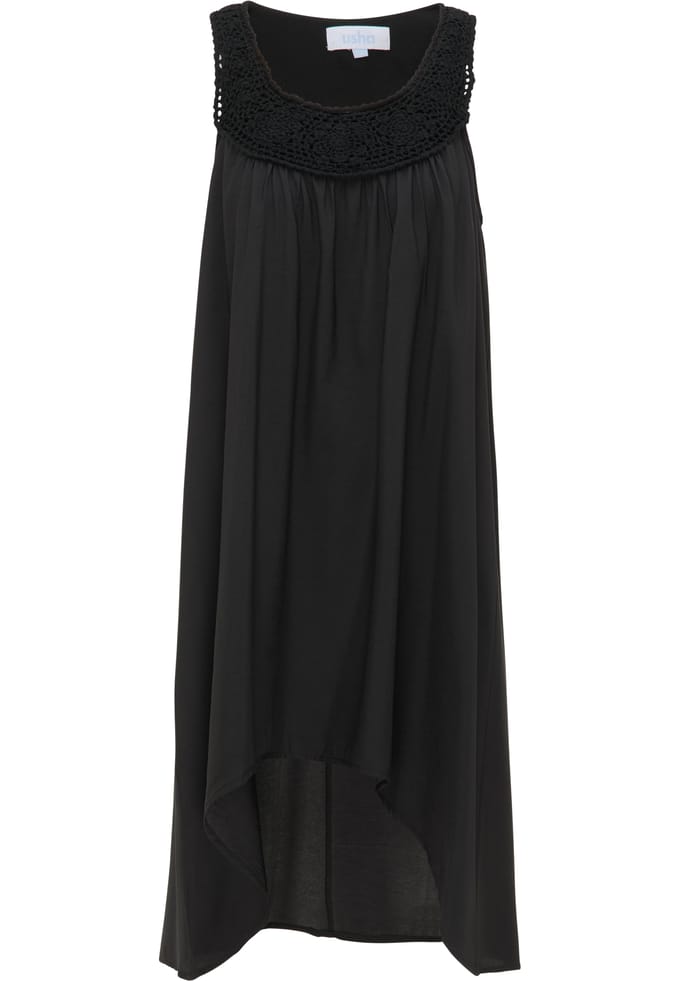 usha Zomerjurk Dames zwart