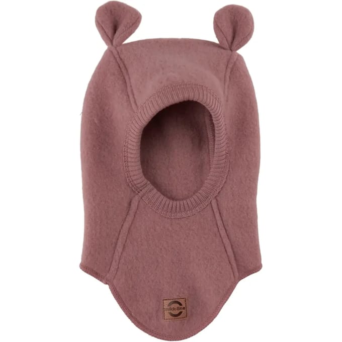 Compleet wollen bivakmuts met oren voor babymeisjes Mikk-Line