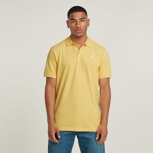 T-shirt G-Star Raw D11595 5864 DUNDA SLIM-3910 YELLOW