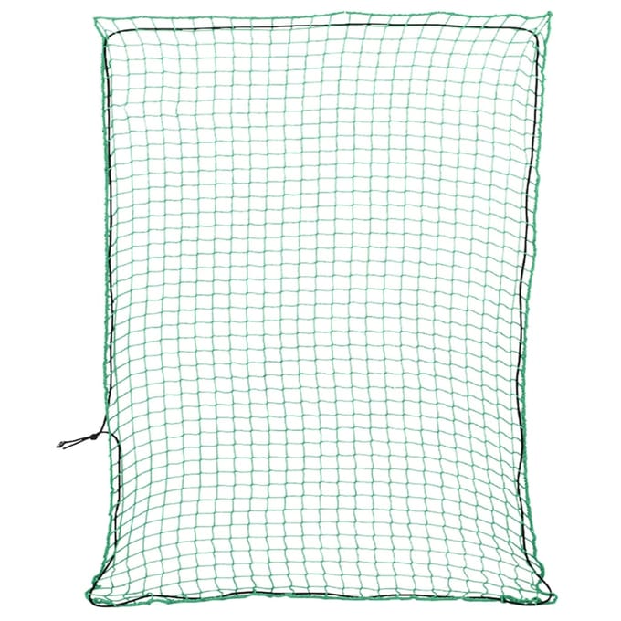 vidaXL - Aanhangwagennet - elastisch - touw - 3x2,5 - m - polypropeen - groen