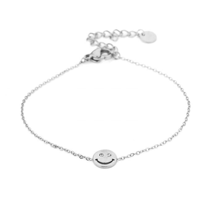 Go Dutch Label Oorhangers gedraaide hoop zilver E2905-1