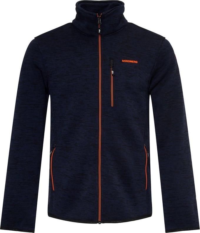 Nordberg Jan Fleece Vest - Navy melange - Maat M