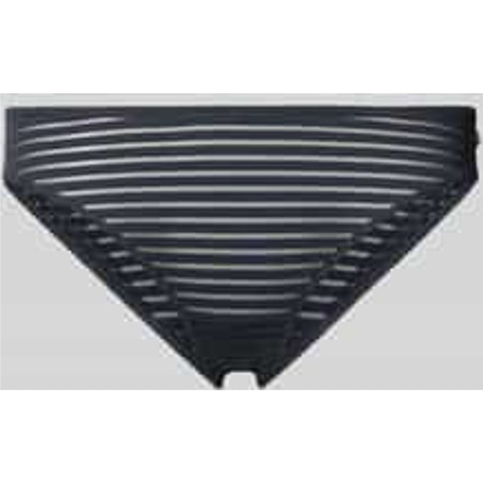 Slip met semi-transparant streepmotief