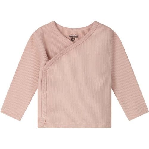 Prénatal newborn overslagshirt rib Powder Pink 68 dames