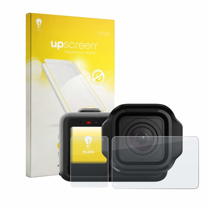 upscreen - Screenprotector voor GoPro Mission 1 - Folie Beschermfolie Beschermglas matte