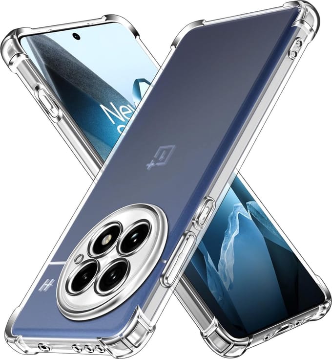 Hoesje voor OnePlus 13 backcover Shockproof siliconen Transparant