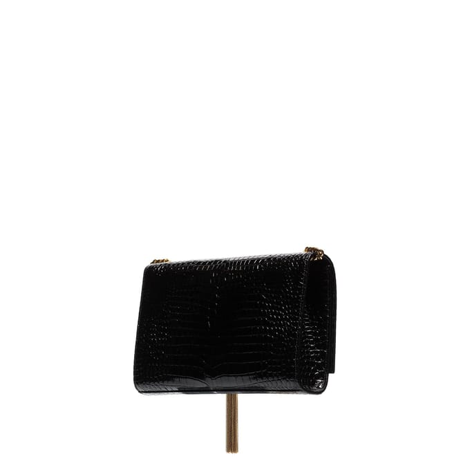 Saint Laurent Kate Medium Tassel Krokodillenleer met Kwastje
