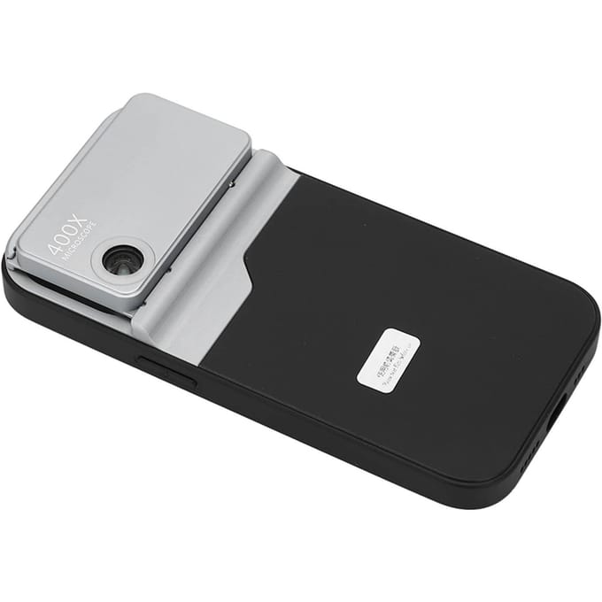 Objectif Microscope Téléphone Portable 400X Mini Haute Définition Adaptateurs d'Objectif Microscope pour Téléphone Portable pour white
