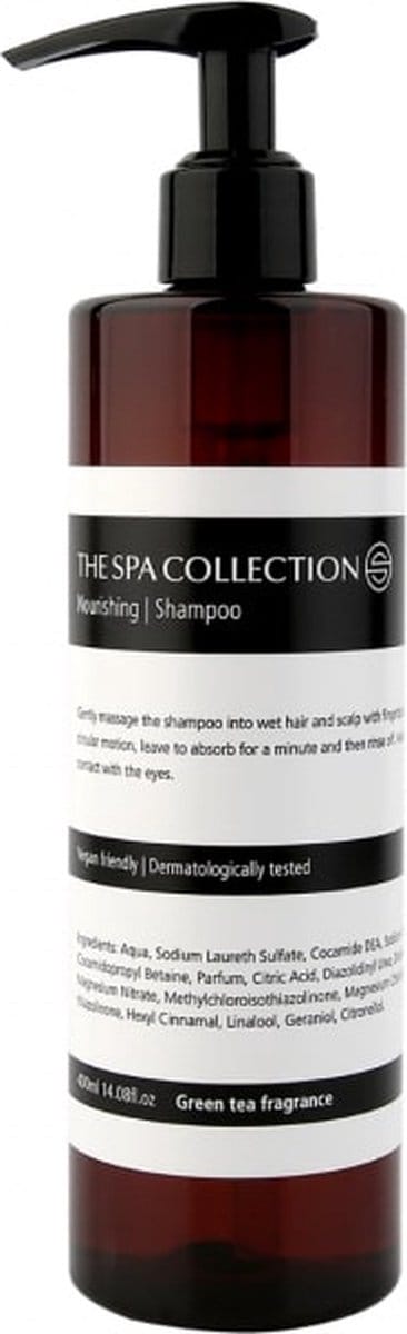 The Spa Collection Green Tea - Shampoo - 400ml pompfles