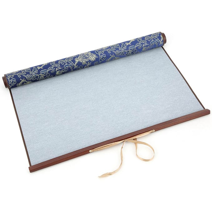 Chiffon d'écriture à l'eau réutilisable, outil de pratique de la calligraphie chinoise, papeterie pour étudiants white