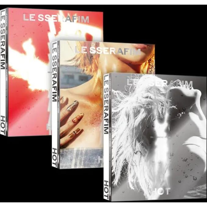 LE SSERAFIM - [HOT] 5ème Mini-Album, K4 POB Random(POB)