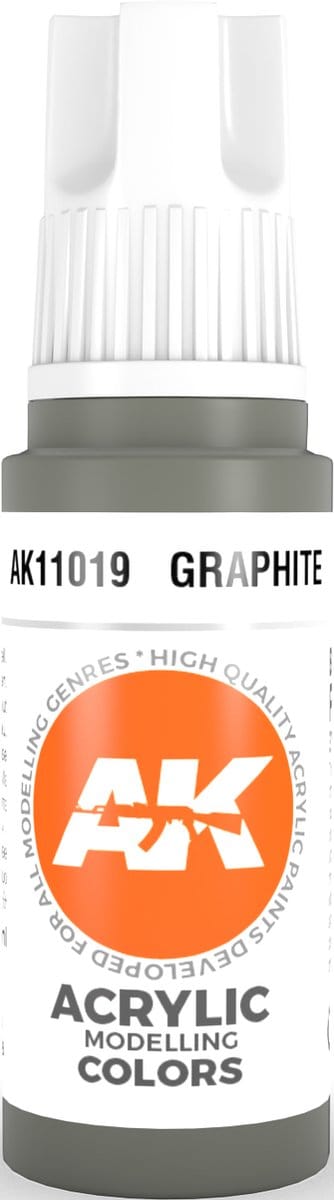 Graphite Acrylic Modelling Color - 17ml - AK-11019