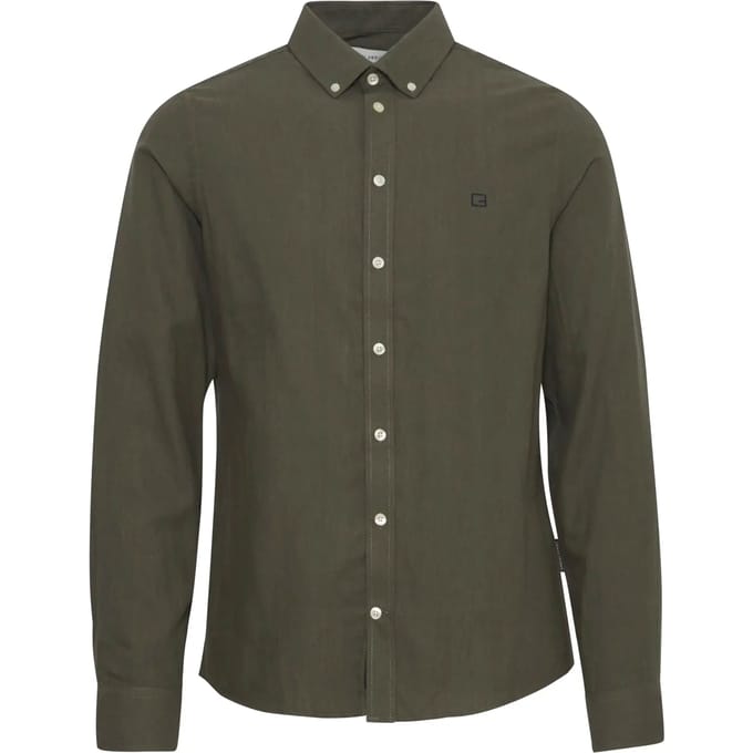 Geborstelde langemouwenhemd Casual Friday Fanton BD 0159