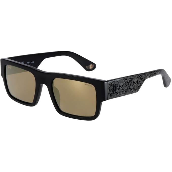 Police Goth 1 matzwarte zonnebril