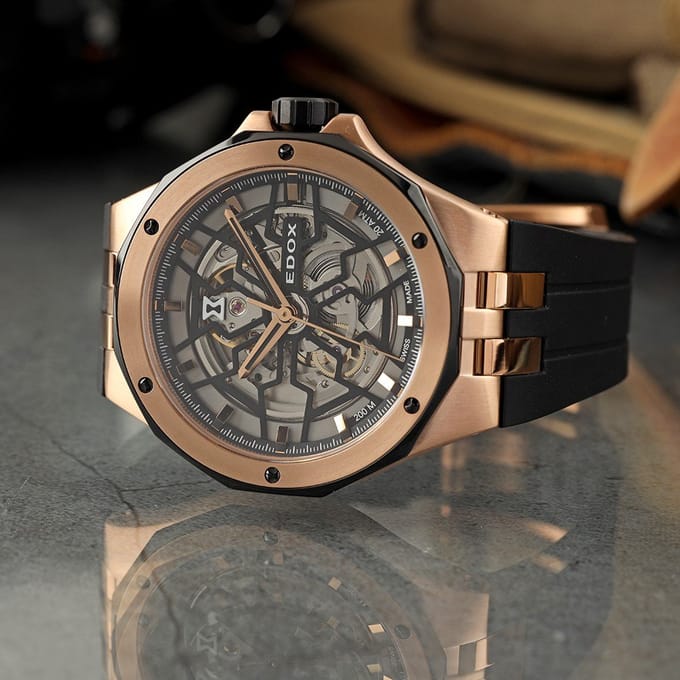Edox Delfin 85303-357RN-NRN Delfin The Original Horloge
