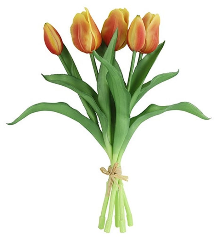 Countryfield Kunstboeket Tulipa geel/fuchsia