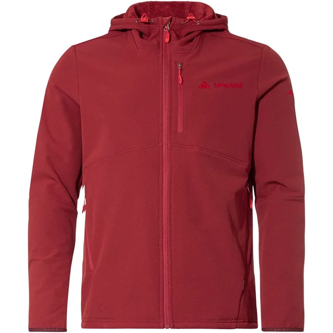Vaude Elope Fleece Met Volledige Rits Rood M Man