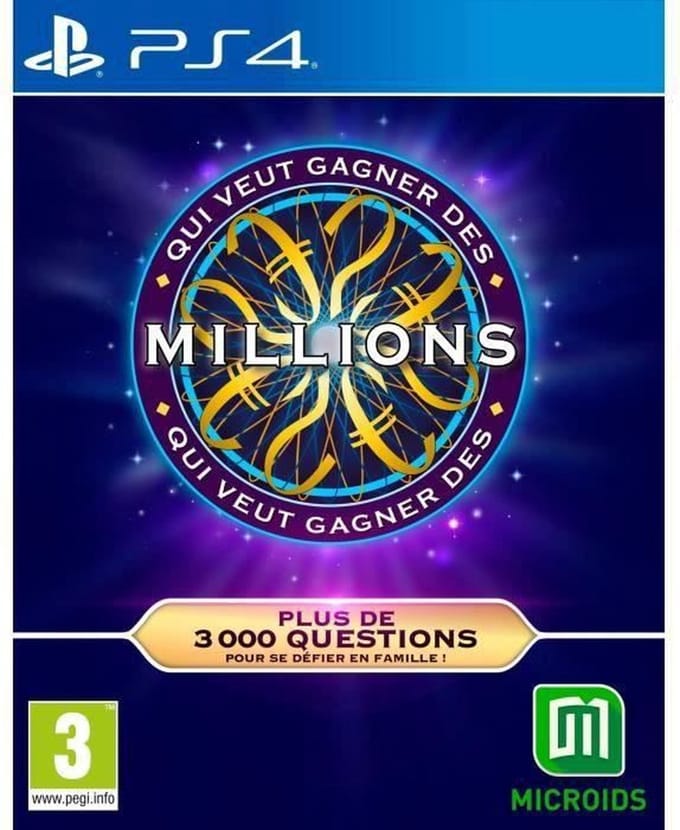 Who Wants to Be a Millionaire (Franse cover, spel speelbaar in het Engels)