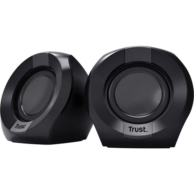 Trust Polo 2.0 Luidsprekerset - PC Luidsprekers – USB Luidsprekers – 2.0 Luidsprekers – Zwart