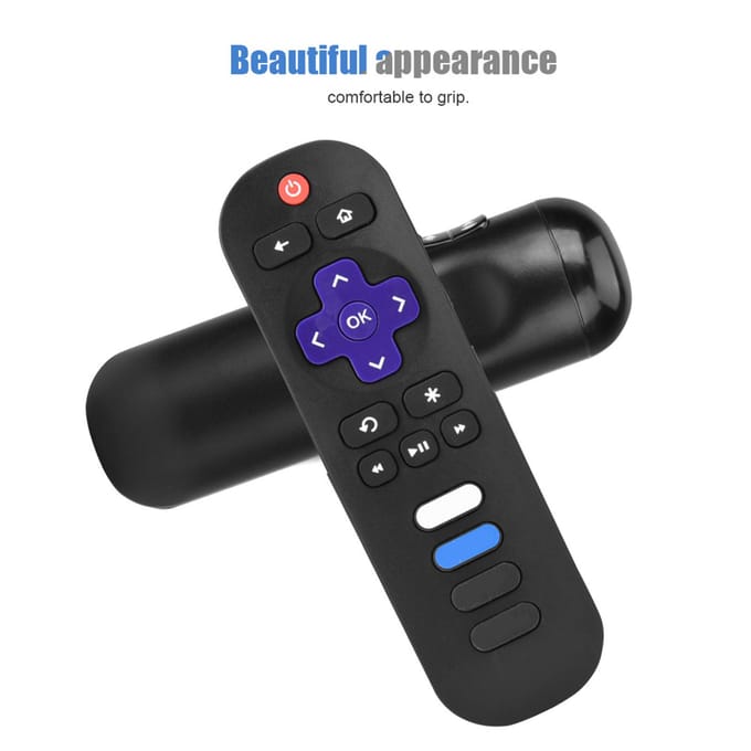 Universele Afstandsbediening Controller Vervanging voor TCL TV RC280 met Netflix Vudu Rdio voor blue