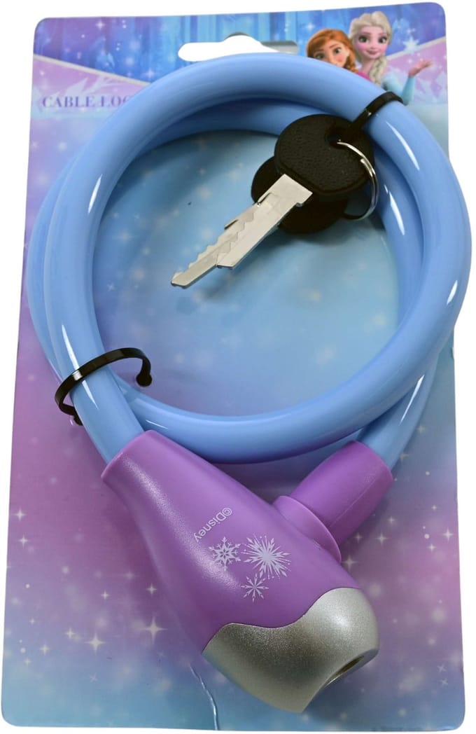 Disney Frozen - kabelslot - Lichtblauw/Paars