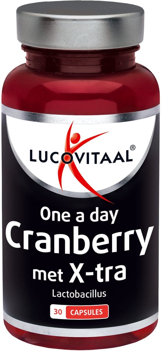 Lucovitaal Cranberry met X-tra Lactobacillus 30 capsules