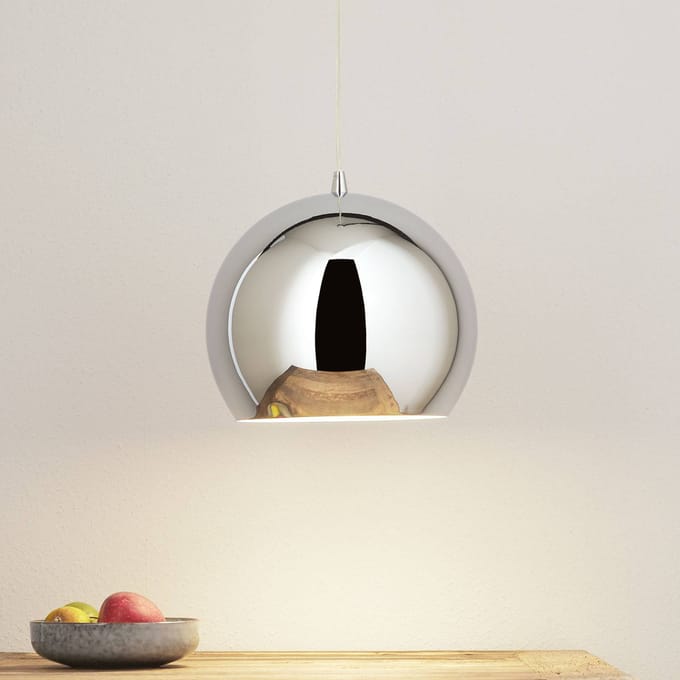 Aluminor Hanglamp Bulle, chroom