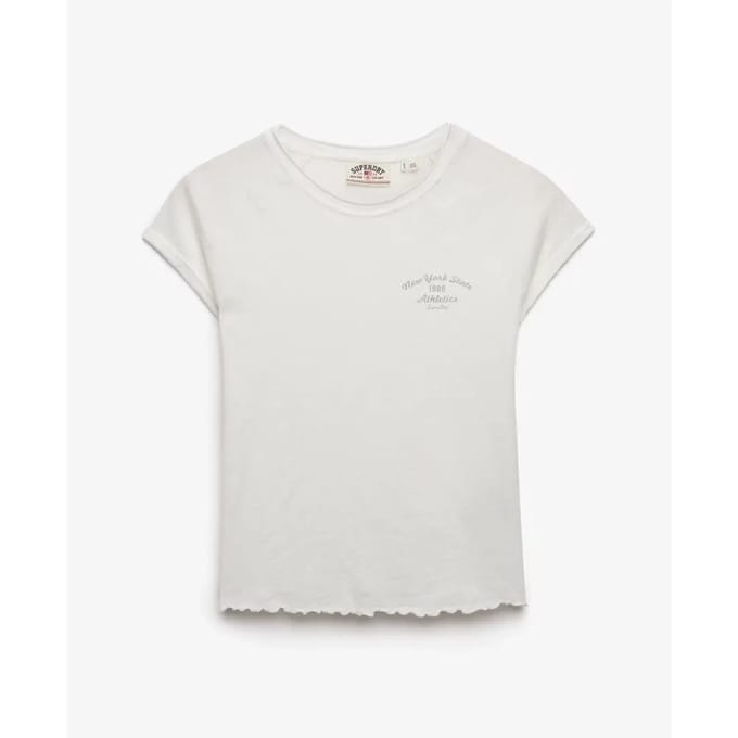 Superdry - Athletic Essentials Slub Graphic T-shirt - Dames - T-shirts